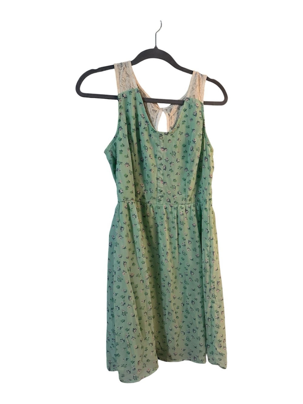 Maurices Floral Lace-Back Dress – Size L